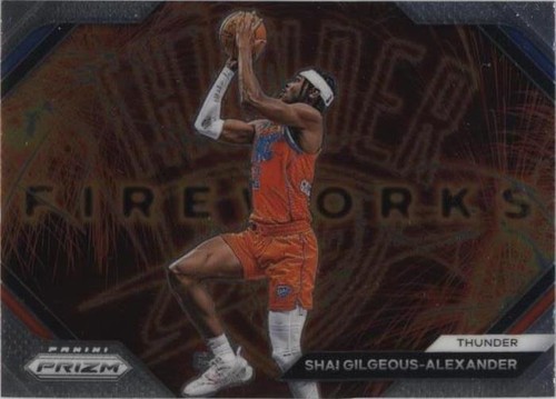 SHAI GILGEOUS-ALEXANDER PRIZMカード No.57 Shai Gilgeous-Alexander 2024-25 Panini Prizm Prizms Silver