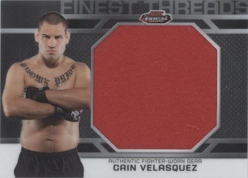 2013 Topps Finest UFC - Cain Velasquez #JFT-CV