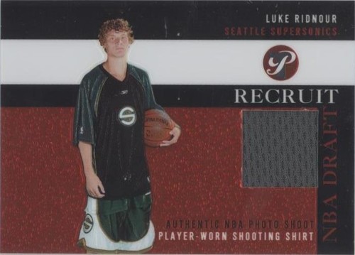 2003-04 Topps Pristine - Luke Ridnour #PR-LR