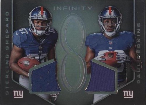 2016 Panini Infinity Paul Perkins Sterling Shepard #DM-SP