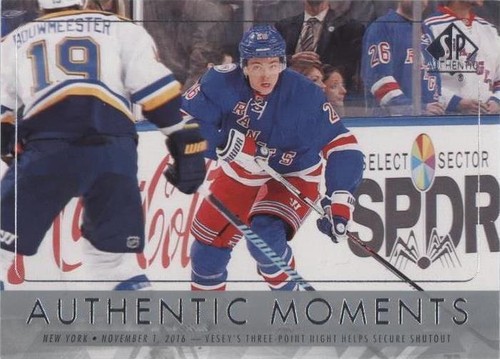 2016-17 SP Authentic - Jimmy Vesey #112