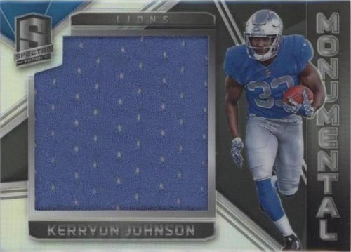 2018 Panini Spectra Kerryon Johnson #13