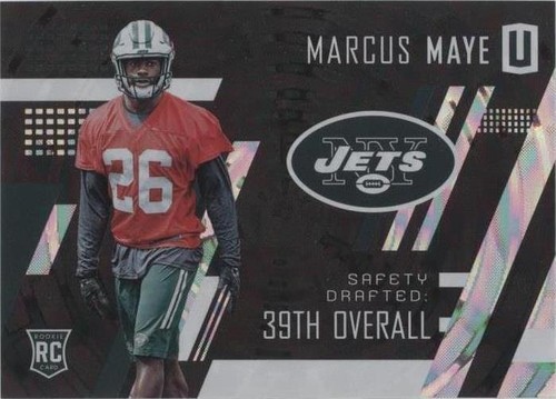 2017 Panini Unparalleled Marcus Maye #286