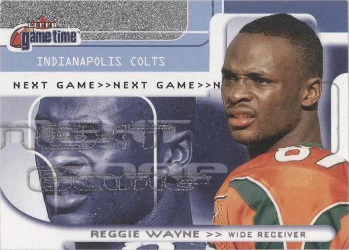Fleer Game Time 2001 Reggie Wayne #118