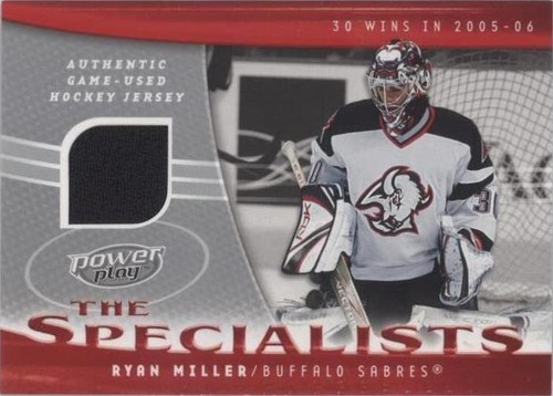 2006-07 Upper Deck Power Play - Ryan Miller #S-RM