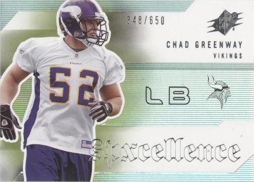 2006 SPx Chad Greenway #SP-CG