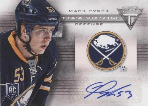 2013-14 Panini Titanium - Mark Pysyk #TR-MPY
