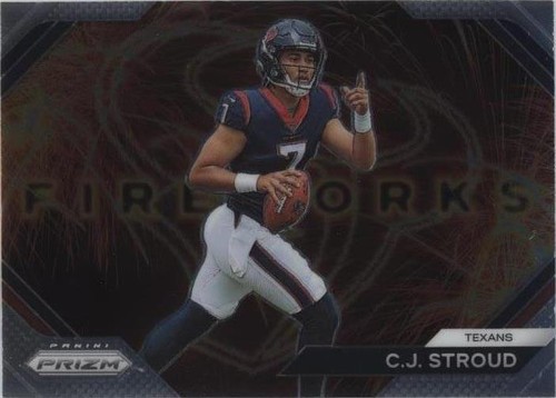 トレーディングカード PANINI 2023 Panini Prizm CJ Stroud Rookie Card Silver Prizm #339
