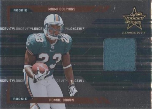 2005 Leaf Rookies & Stars Longevity Ronnie Brown #272