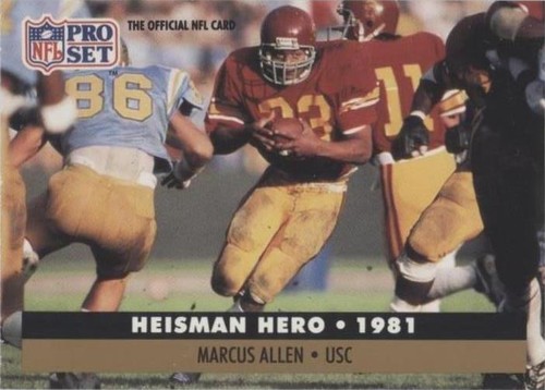 1991 Pro Set Marcus Allen #45