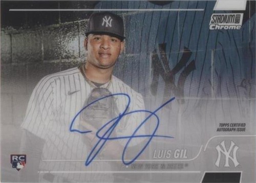 2022 Topps Stadium Club Chrome - Luis Gil #SCCBA-LG