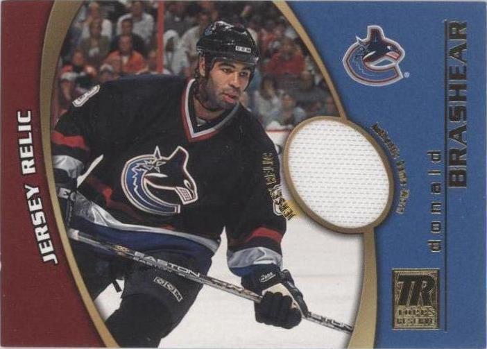 2001-02 Topps Reserve - Donald Brashear #TR-DOB