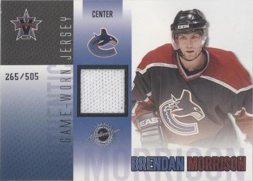 2002-03 Pacific Vanguard - Brendan Morrison #47