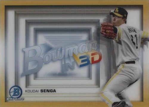 2022 Bowman NPB Nippon Professional Baseball - Kodai Senga #3DB-6