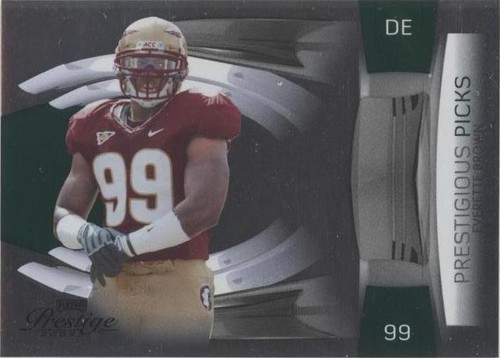 2009 Playoff Prestige Everette Brown #20