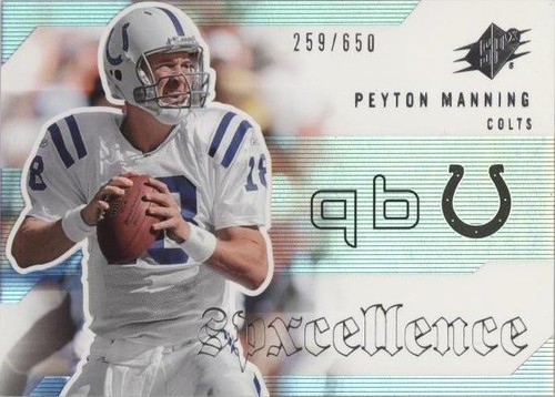 2006 SPx Peyton Manning #SP-PM