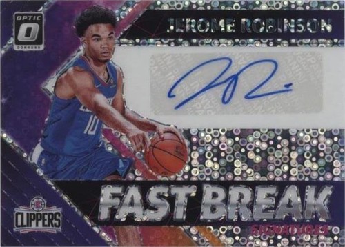 2018-19 Panini Donruss Optic - Jerome Robinson #FB-JRB