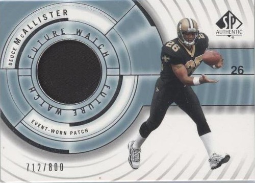 2001 SP Authentic Deuce McAllister #98