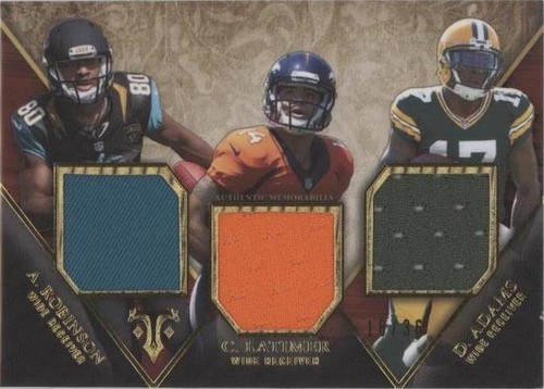 2014 Topps Triple Threads Allen Robinson Cody Latimer Davante Adams #TTRT-17