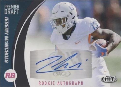 2017 Sage Hit Jeremy McNichols #A8