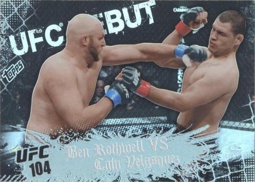 2010 Topps UFC Main Event - Ben Rothwell Cain Velasquez #140