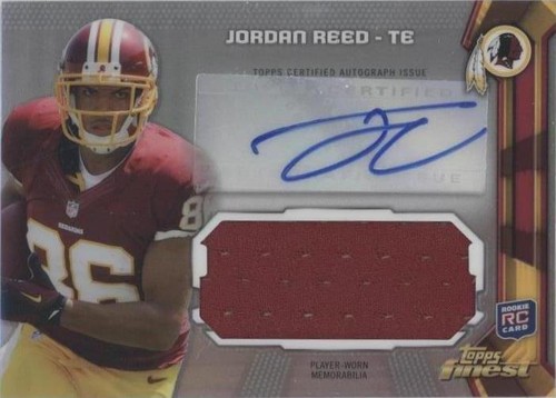 2013 Topps Finest Jordan Reed #AJR-JRE