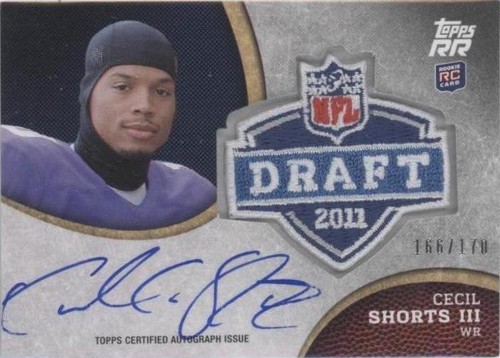2011 Topps Rising Rookies Cecil Shorts #RAP-CS