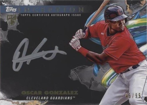 2023 Topps Inception - Oscar Gonzalez #ISS-OG