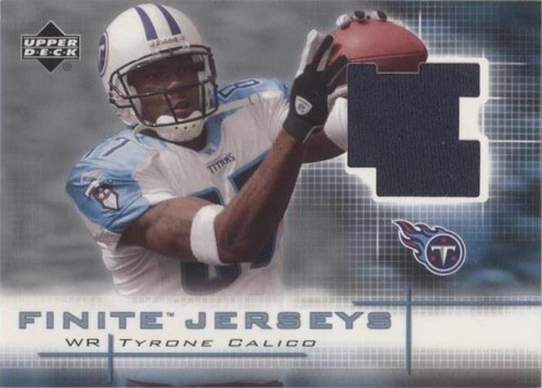 2003 Upper Deck Finite Tyrone Calico #FJ-TC