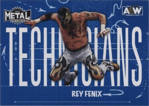 2022 Skybox Metal Universe AEW All Elite Wrestling - Rey Fenix #TN-32