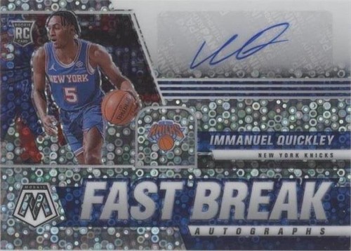2020-21 Panini Mosaic - Immanuel Quickley #FB-IMQ