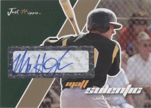 2007 Just Minors - Matthew Sulentic #JAPR-21