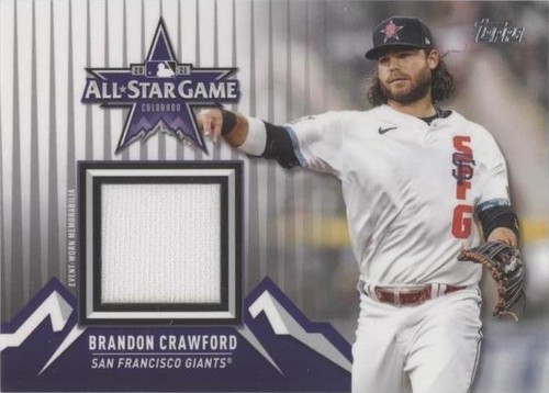 2021 Topps Update Series - Brandon Crawford #ASSC-BCR