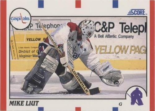 1990-91 Score - Mike Liut #68