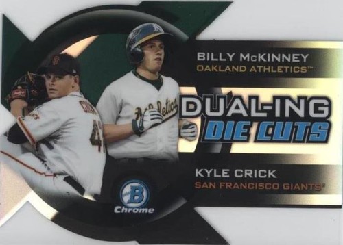 2014 Bowman Chrome - Billy McKinney Kyle Crick #DDC-MC