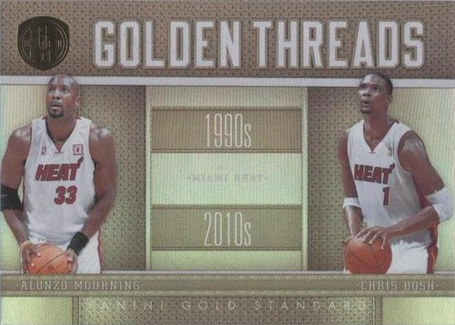 2010-11 Panini Gold Standard - Chris Bosh/Alonzo Mourning #9