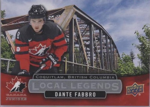 2017 Upper Deck Team Canada Juniors - Dante Fabbro #LL-DF