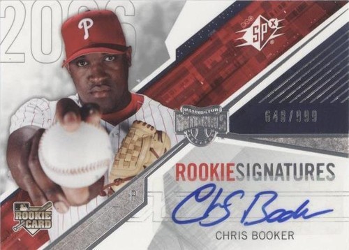 2006 SPx - Chris Booker #134