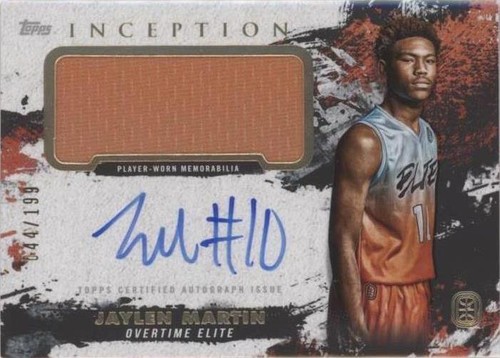 2021-22 Topps Inception OTE Overtime Elite - Jaylen Martin #IAPC-JM2