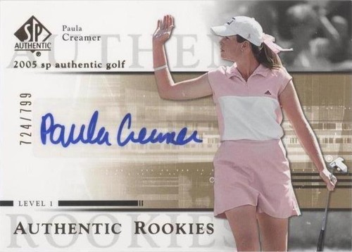 2005 SP Authentic - Paula Creamer #104
