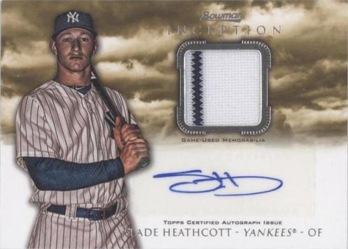 2013 Bowman Inception - Slade Heathcott #AR-SH