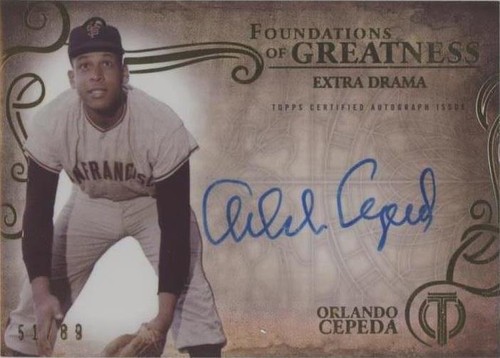 2015 Topps Tribute - Orlando Cepeda #THEN-OC
