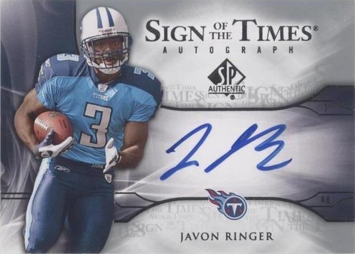 2009 SP Authentic Javon Ringer #ST-JR