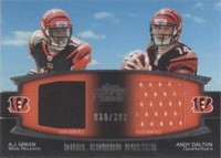 2011 Topps Prime A.J. Green Andy Dalton #DCR-GD