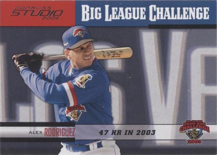 Donruss Studio 2004 - Alex Rodriguez #BLC-4