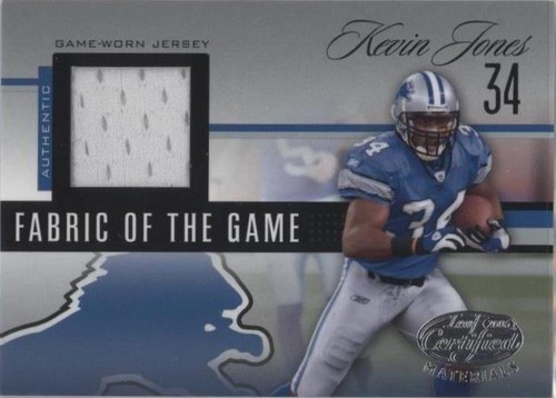 2006 Leaf Certified Materials Kevin Jones #FOTG-106