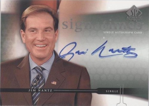 2004 SP Authentic - Jim Nantz #NA