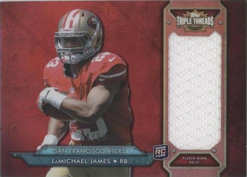 2012 Topps Triple Threads LaMichael James #TTRJR-61