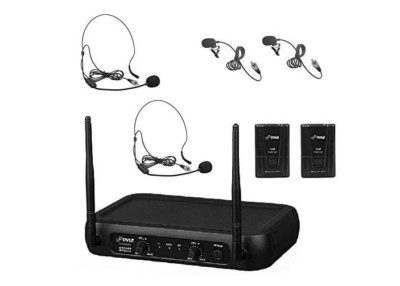 Pyle Pro PDWM2145 Bodypacks/ Lavaliers Headsets VHF Wireless Microphone System