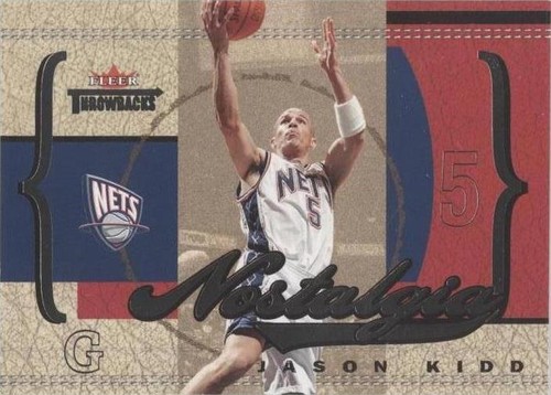 2004-05 Fleer Throwbacks - Jason Kidd #10 N